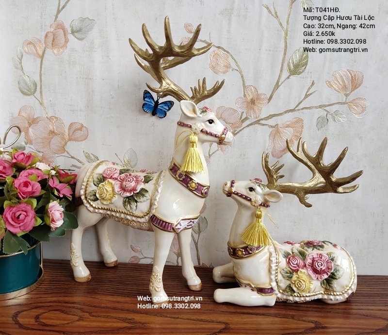 Tượng sứ, tượng cây đào, tượng đào bằng sứ, tượng trung quốc, gốm sứ trung quốc, gốm sứ giang tây,